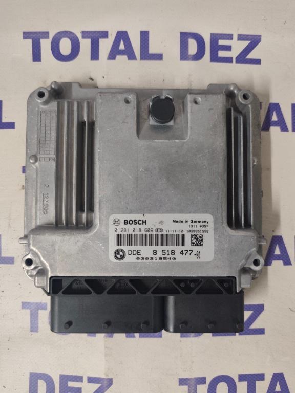 Calculator Motor (ECU) BMW Seria 5 (F10) 520d (N47) - 0281018609 / 8518477