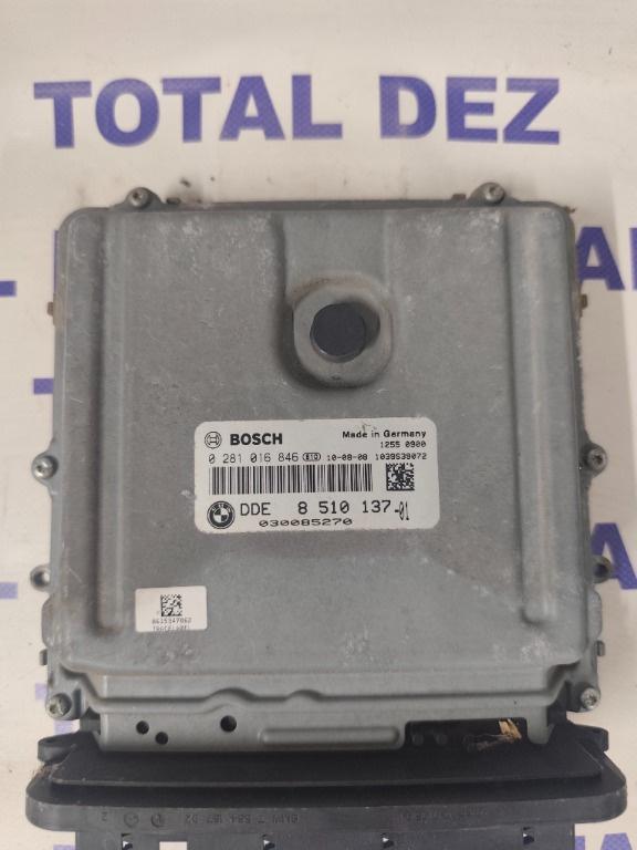 Calculator Motor (ECU) BMW Seria 5 (F10) 520d (N47) - 0281016846 / DDE8510137