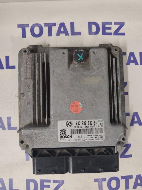 Calculator Motor (ECU) Volkswagen Golf 5 (1K1) 1.4 FSI (BLN) - 0261201355 / 03C906032E