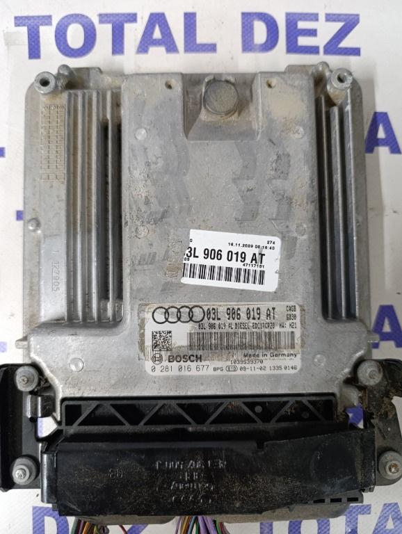 Calculator Motor (ECU) Audi A4 (B8) 2.0 TDI (CAGA - 143 CP) - 03L906019AT / 0281016677