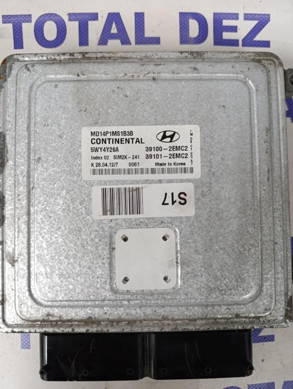 Calculator Motor (ECU) Hyundai Elantra (MD) 1.8 MPI (150 CP) - 39100-2EMC2 / 5WY4Y26A
