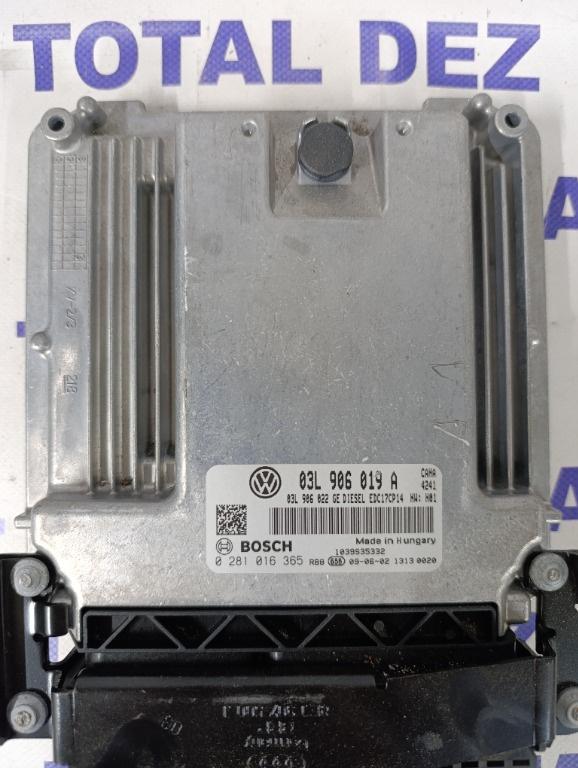 Calculator Motor (ECU) Seat Exeo (3R2) 2.0 TDI (120/143 CP) - 03L906019A / 0281016365