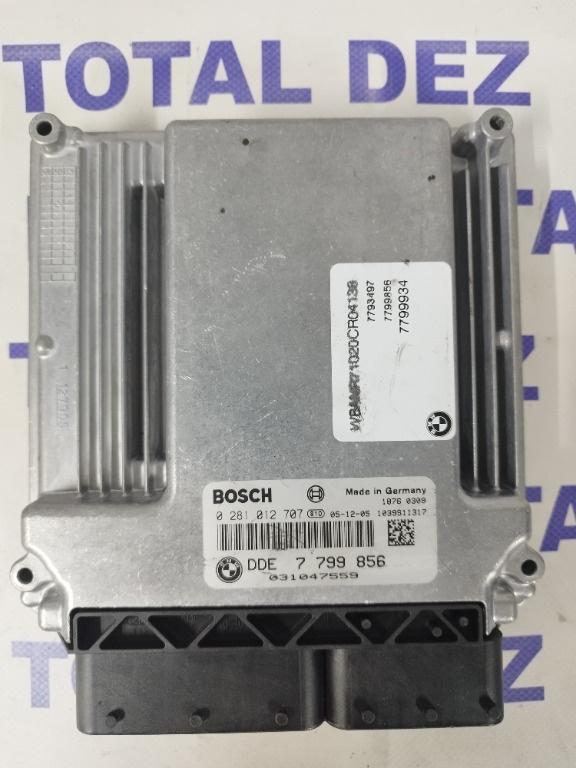 Calculator Motor (ECU) BMW Seria 5 (E60/E61) 530d (231 CP) - 0281012707 / DDE7799856