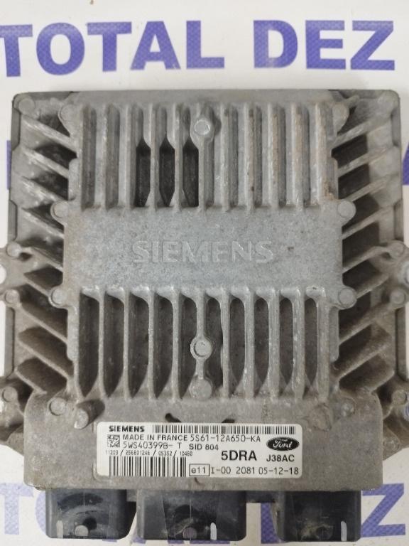 Calculator Motor (ECU) Ford Fiesta VI (Mk6) 1.4 TDCI (68 CP) - 5S6112A650KA / 5WS40399BT