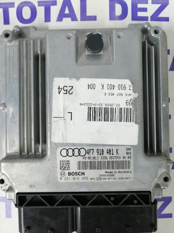 Calculator Motor (ECU) Audi A6 (4F2, C6) 2.7 TDI (190 CP / 163 CP) - 4F7910401K / 0281016459