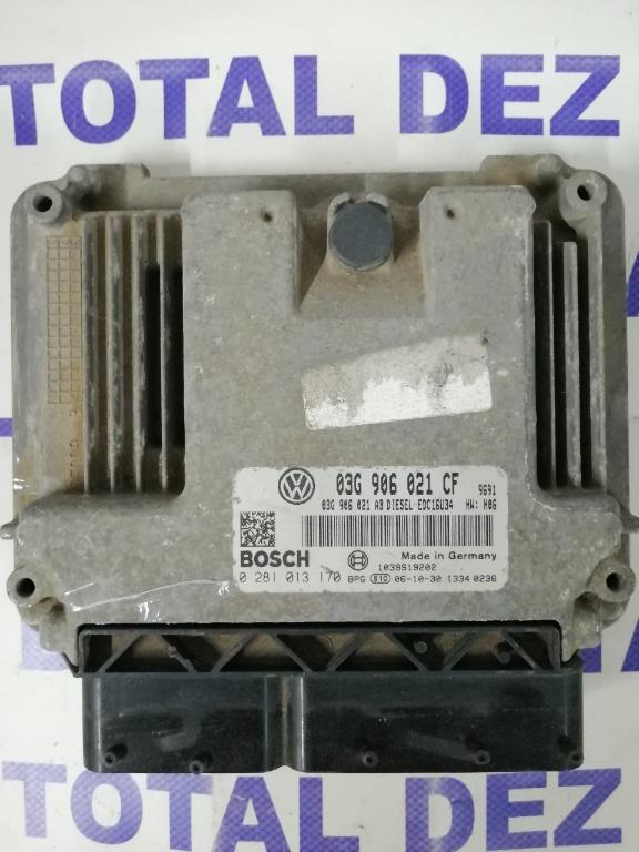 Calculator Motor ECU Volkswagen Eos (1F7, 1F8) 2.0 TDI (140 CP) *Motor BMM - 0281013170 / 03G906021CF