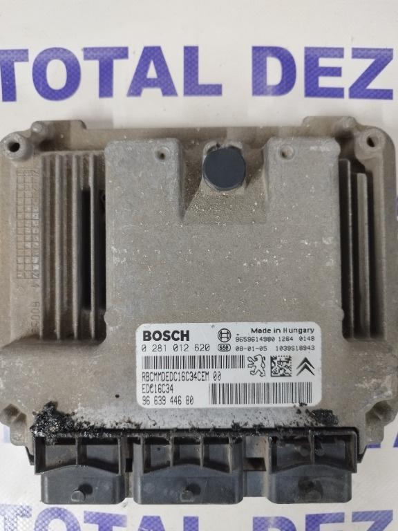 Calculator Motor (ECU) Peugeot Partner (5 / G) 1.6 HDi (90 CP) - 9663944680 / 0281012620