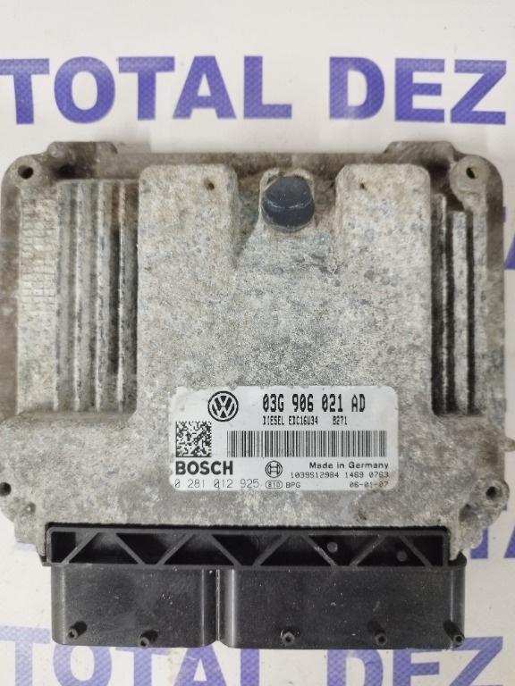 Calculator Motor (ECU) Volkswagen Passat B6 (3C2) 2.0 TDI 140CP (BKP / BMP) - 03G906021AD / 0281012925