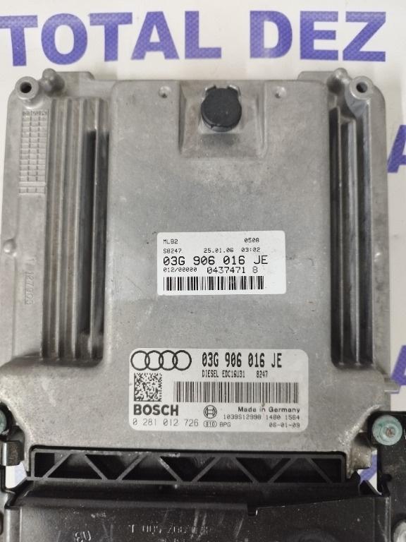 Calculator Motor (ECU) Audi A4 B7 (8EC) 2.0 TDI 140CP (BPW) - 03G906016JE / 0281012726