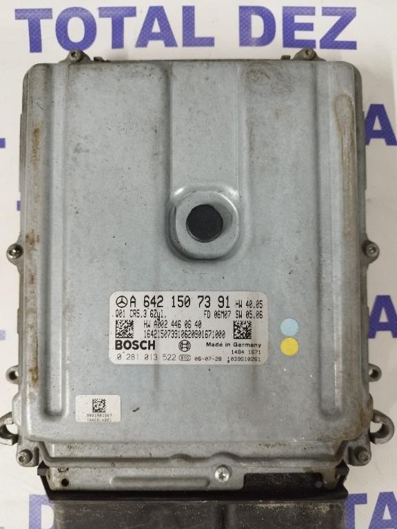 Calculator Motor (ECU) Mercedes-Benz S-Class (W221) S320 CDI / S350 CDI (OM642) - A6421507391 / 0281013522