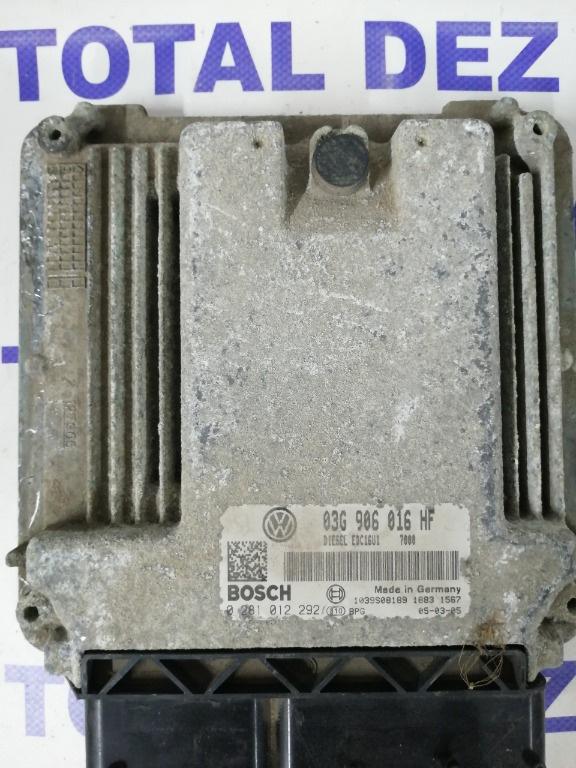 Calculator Motor ECU Skoda Octavia 2 2.0 TDI 140 CP - 0281012292 / 03G906016HF