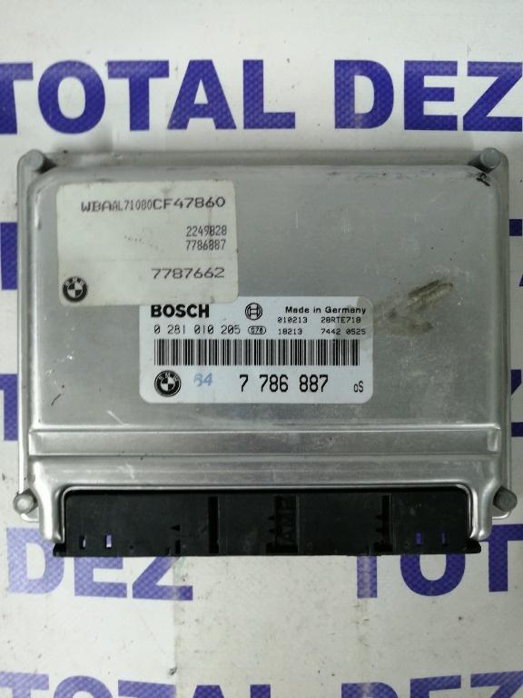 Calculator Motor ECU BMW Seria 3 E46 320d 2.0 d 136 CP - 0281010205 / 7786887