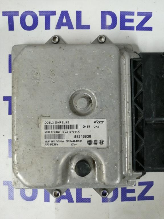 Calculator Motor ECU Fiat Doblo 1.3 JTD 75 CP / 90 CP - 55246936 / 8F3.D3