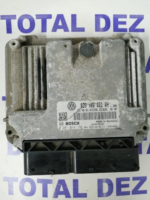 Calculator Motor ECU Skoda Octavia 2 1.9 TDI 105 CP - 0281014136 / 03G906021RH