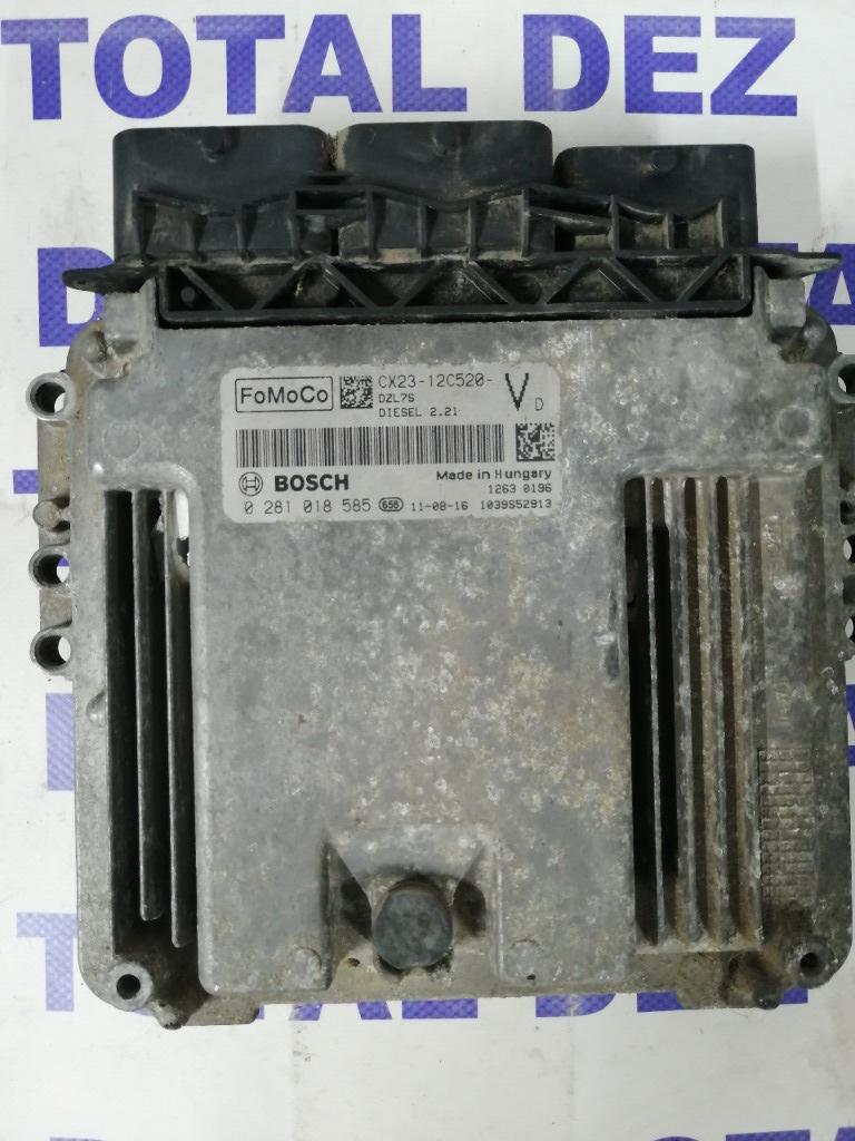 Calculator Motor ECU Jaguar XF (X250) 2.2 D 163 CP / 190 CP / 200 CP - 0281018585 / CX23-12C520-VD