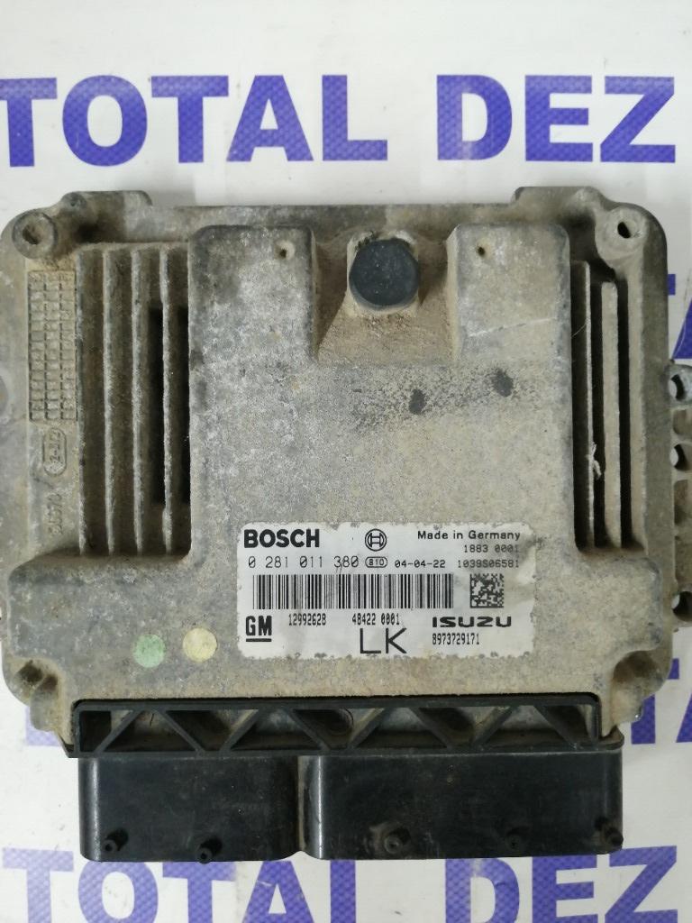 Calculator Motor ECU Opel Astra H 1.7 CDTI 101 CP - 0281011380 / 12992628