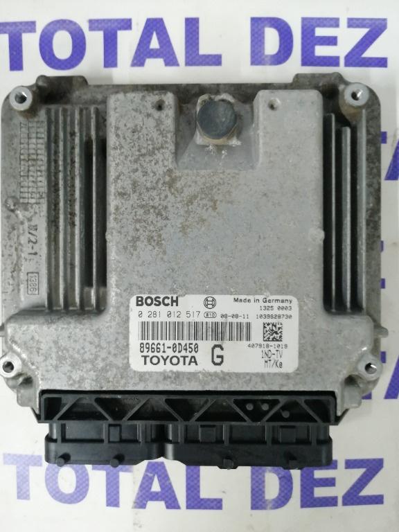 Calculator Motor ECU Toyota Yaris (NLP90) 1.4 D-4D 90 CP - 89661-0D450 / 0281012517