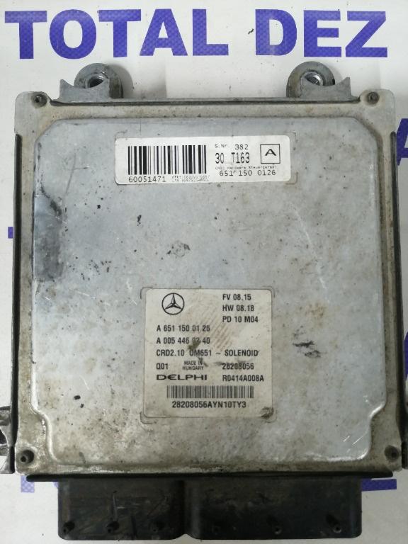 Calculator Motor ECU Mercedes-Benz C-Class W204 Facelift 200 CDI / 220 CDI / 250 CDI - A6511500126