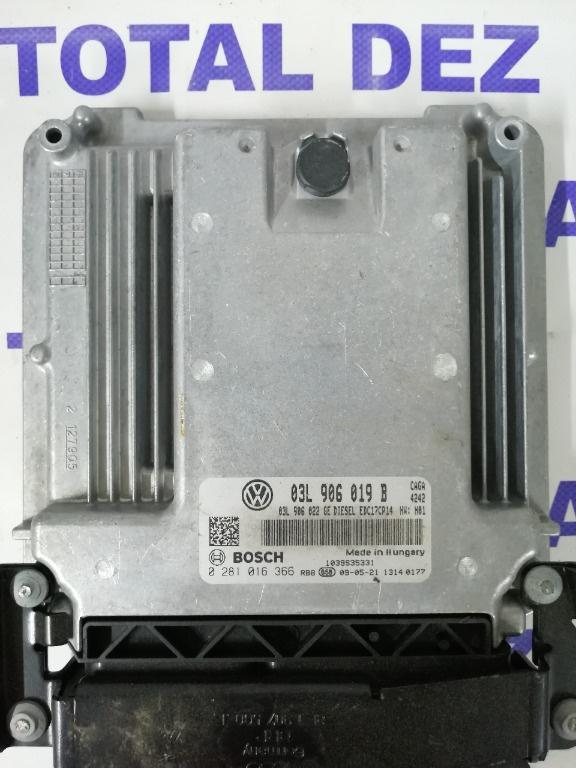 Calculator Motor ECU Audi A4 B8 2.0 TDI 143 CP - 0281016366 / 03L906019B