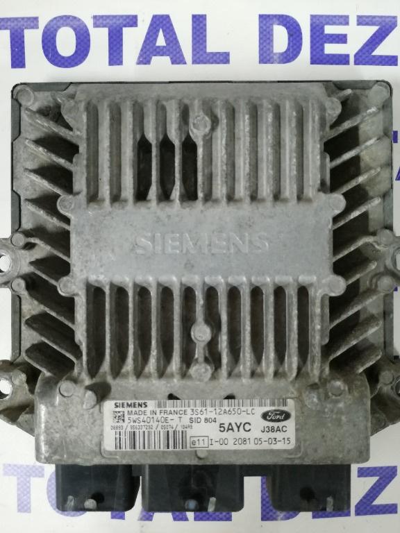 Calculator Motor ECU Ford Fiesta MK6 1.4 TDCI 68 CP - 3S61-12A650-LC / SID804