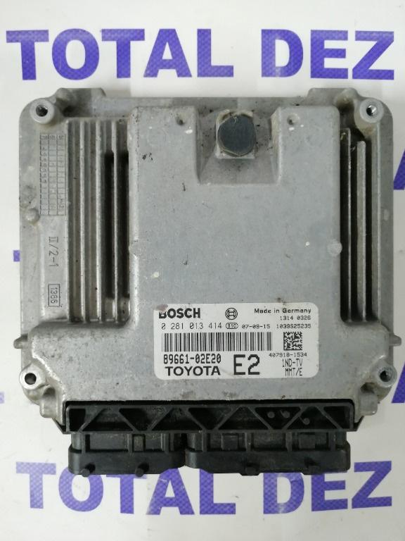 Calculator Motor ECU Toyota Auris (NDE150) 1.4 D-4D 90 CP - 0281013414 / 89661-02E20