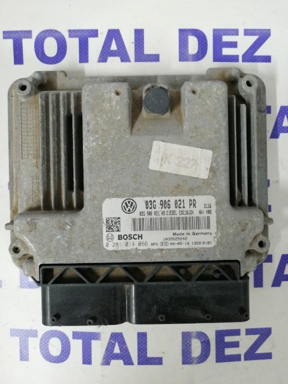 Calculator Motor ECU Volkswagen Golf 5 2.0 TDI 140 CP - 0281014066 / 03G906021PR