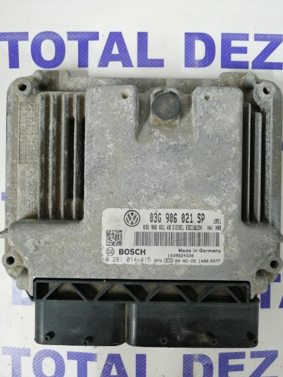 Calculator Motor ECU Seat Leon 1P 2.0 TDI 140 CP - 0281014415 / 03G906021SP