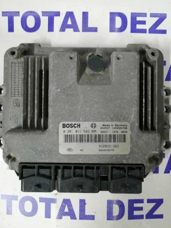 Calculator Motor ECU Renault Megane 2 1.9 dCi 120 CP - 0281011549 / 8200370779