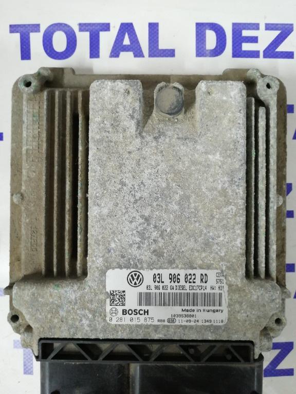 Calculator Motor ECU Skoda Octavia 2 (1Z) RS 2.0 TDI 170 CP - 0281015875 / 03L906022RD