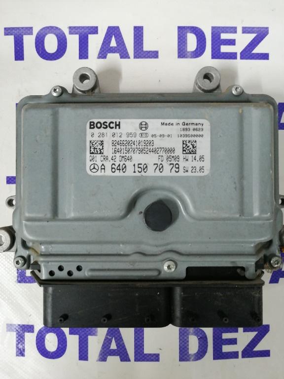 Calculator Motor ECU Mercedes-Benz A-Class (W169) A160 / A180 / A200 CDI - 0281012959 / A6401507079