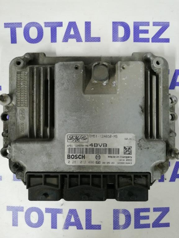 Calculator Motor ECU Ford Focus Mk2 (DA/DB) 1.6 TDCi 109 CP - 0281012486 / 6M51-12A650-MB
