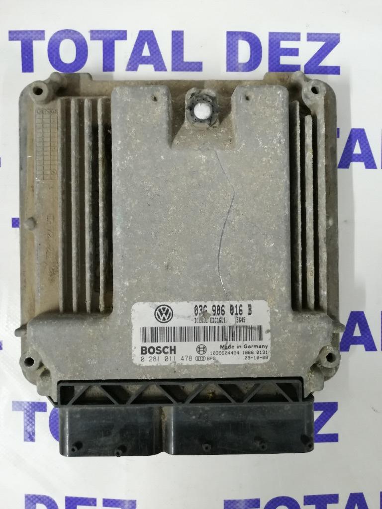 Calculator Motor ECU Volkswagen Golf 5 (1K1) 1.9 TDI 105 CP - 0281011478 / 03G906016B