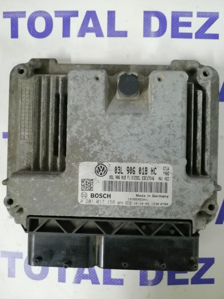Calculator Motor ECU Seat Leon (1P1) 2.0 TDI 140/170 CP - 0281017158 / 03L906018HC