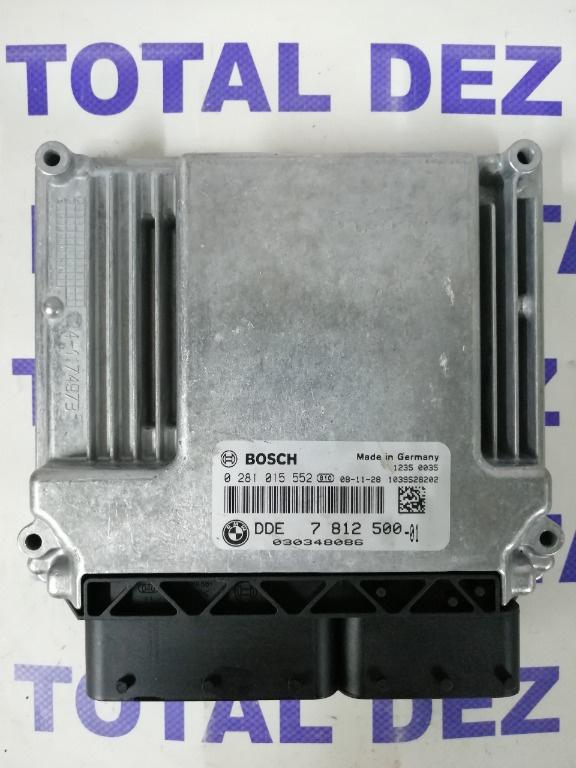 Calculator Motor ECU BMW 5 Series (E60 / E61) 520d 177 CP - 0281015552 / DDE7812500
