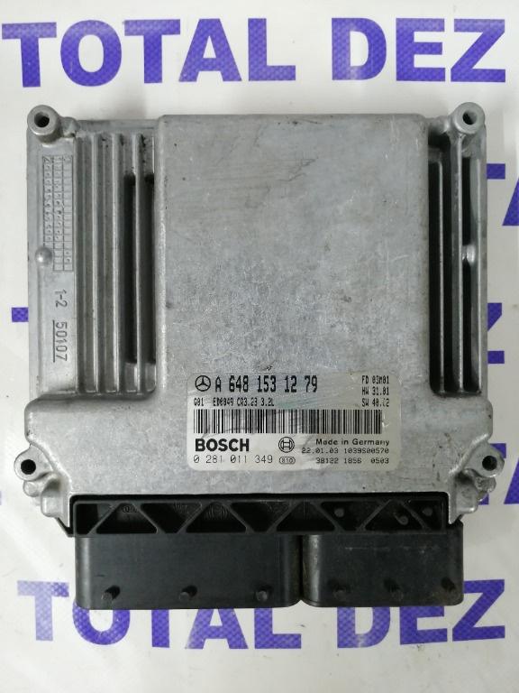 Calculator Motor ECU Mercedes-Benz E-Class (W211) E320 CDI 204 CP - 0281011349 / A6481531279