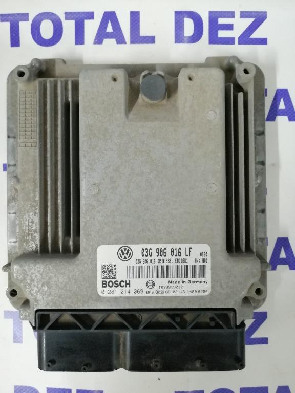 Calculator Motor ECU Volkswagen Caddy 3 (2K) 2.0 SDI 70 CP - 0281014069 / 03G906016LF