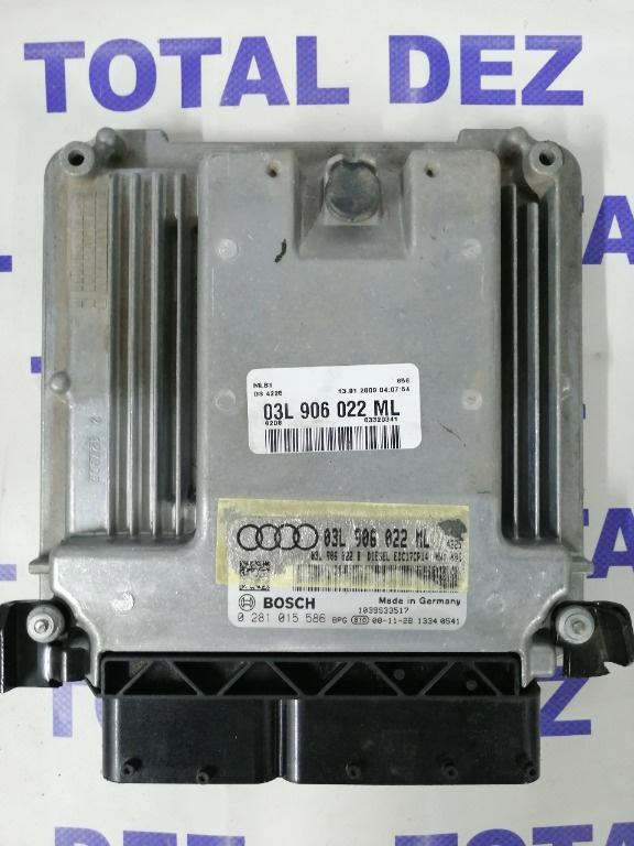 Calculator Motor ECU Audi A4 B8 2.0 TDI 143 CP - 0281015586 / 03L906022ML