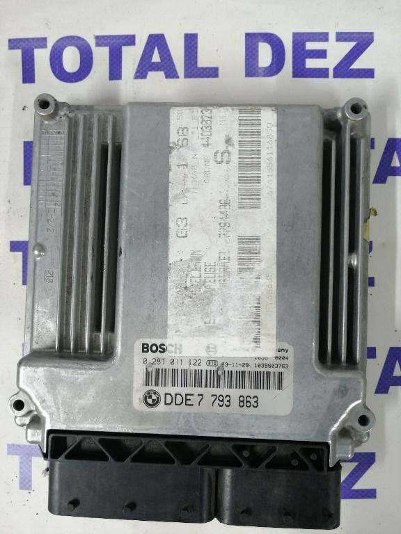 Calculator Motor ECU BMW Seria 3 E46 320d (150 CP) - 0281011122 / 7793863