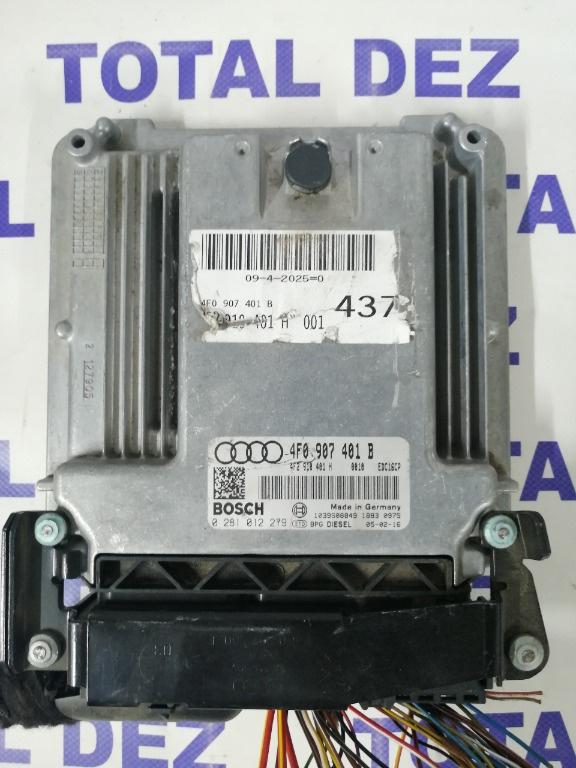 Calculator Motor ECU Audi A6 C6 (4F) 2.7 TDI (180 CP) - 0281012279 / 4F0907401B