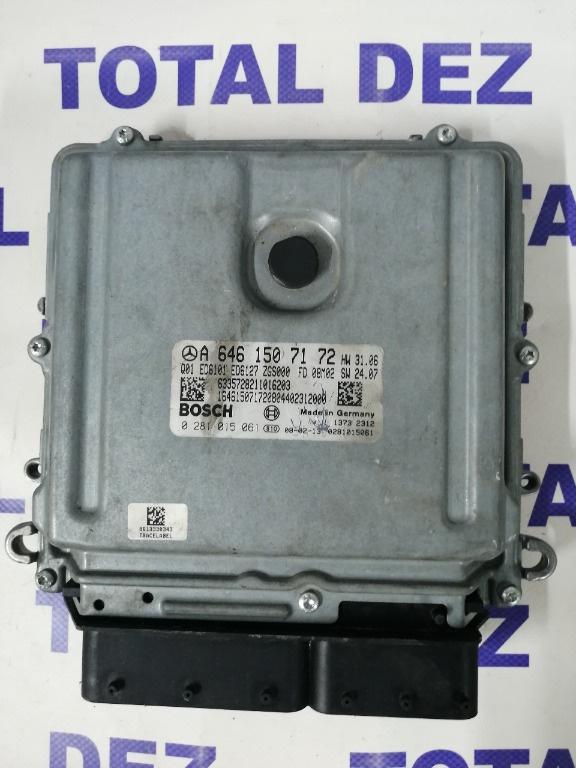 Calculator Motor ECU Mercedes-Benz Viano W639 2.0 CDI (109 CP / 116 CP) - 0281015061 / A6461507172