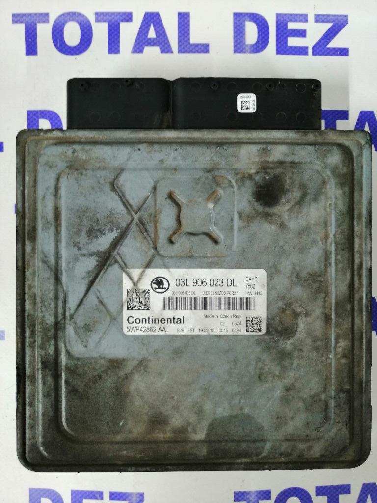 Calculator Motor ECU Skoda Fabia 2 (5J) 1.6 TDI (90 CP) - 03L906023DL / 5WP42862