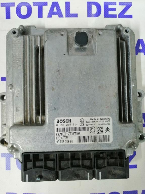 Calculator Motor ECU Peugeot 407 (6D/6E) 2.2 HDI (170 CP) - 0281015514 / 9665926880