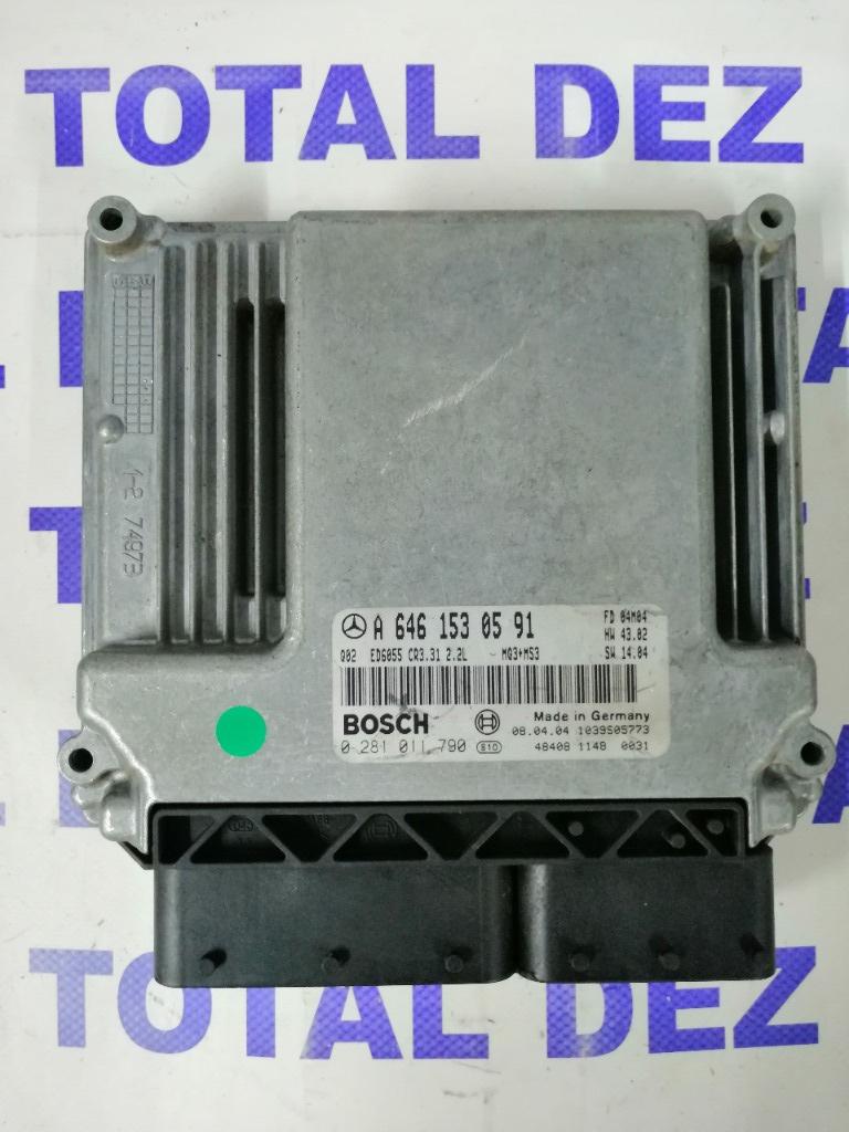 Calculator Motor ECU Mercedes-Benz Vito (W639) 109 CDI / 111 CDI / 115 CDI - 0281011790 / A6461530591