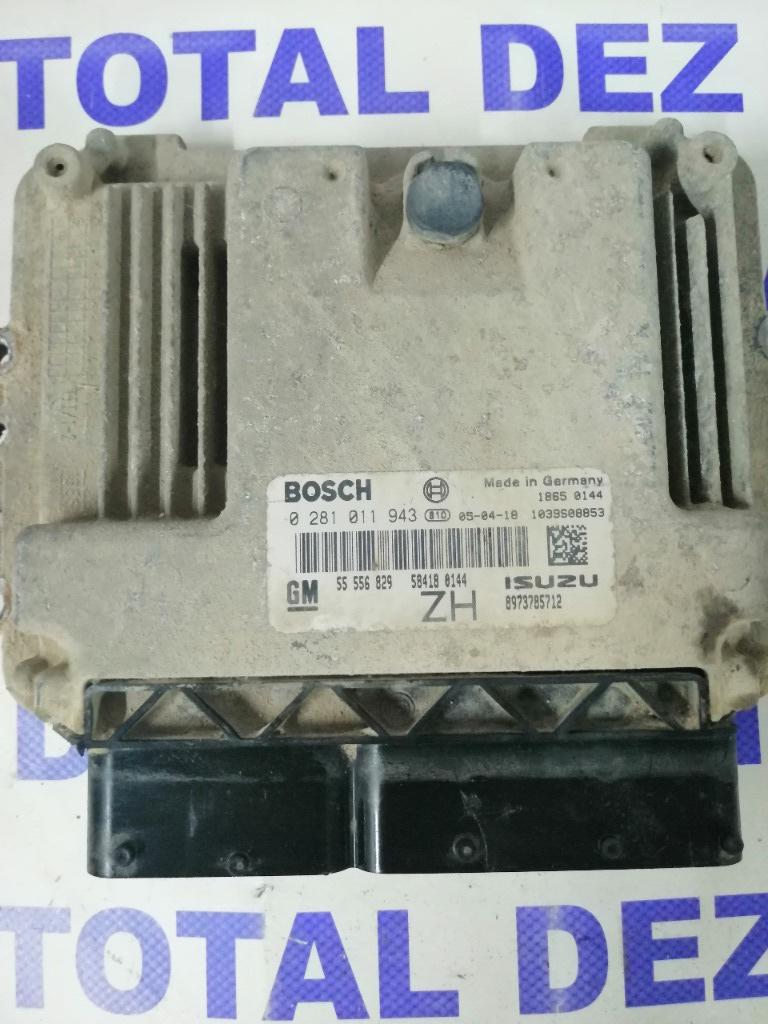 Calculator Motor ECU Opel Astra H (A04) 1.7 CDTI (101 CP) - 0281011943 / 55556829