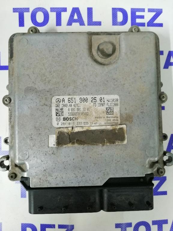Calculator Motor ECU Mercedes GLK X204 200/220 CDI (143/170 CP) - 0281018333 / A6519002501