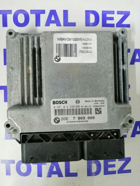 Calculator Motor ECU DDE BMW 5 Series E60 LCI 520d (177 CP) - 0281014238 / 7809000