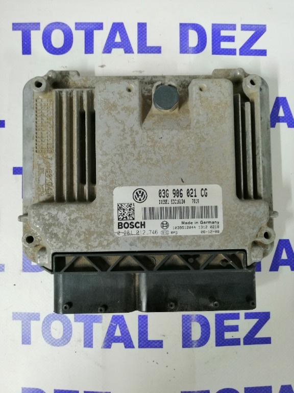 Calculator Motor ECU VW Caddy 3 (2K) 1.9 TDI (75 CP) - 0281012746 / 03G906021CG