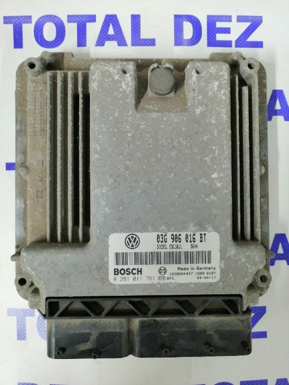 Calculator Motor ECU VW Touran (1T1/1T2) 1.9 TDI (105 CP) - 03G906016BT 0281011761