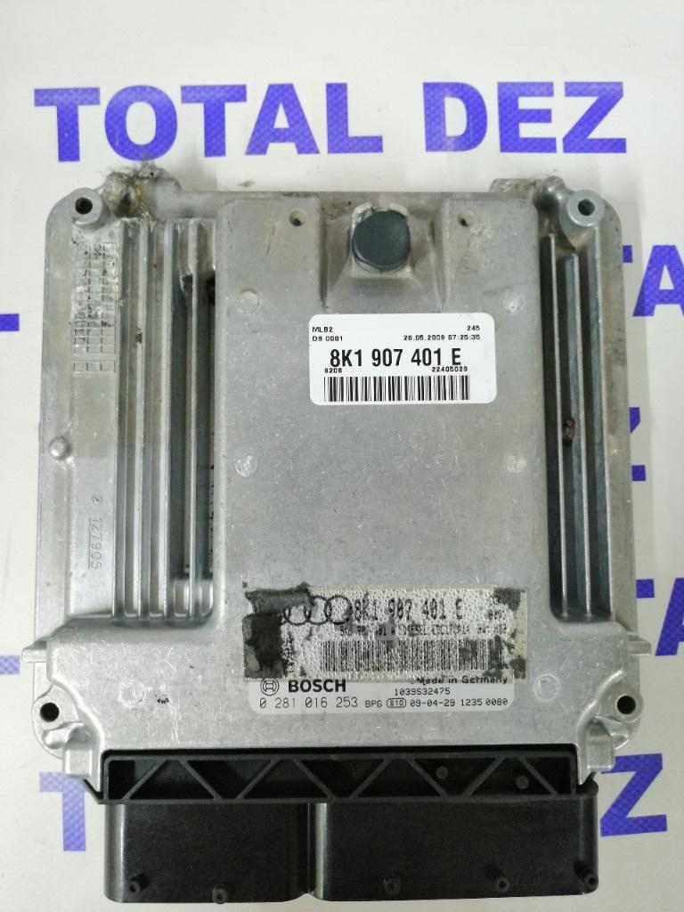 Calculator Motor ECU Audi A5 (8T3/8TA/8F7) 2.7 TDI (190 CP) - 0281016253 / 8K1907401E