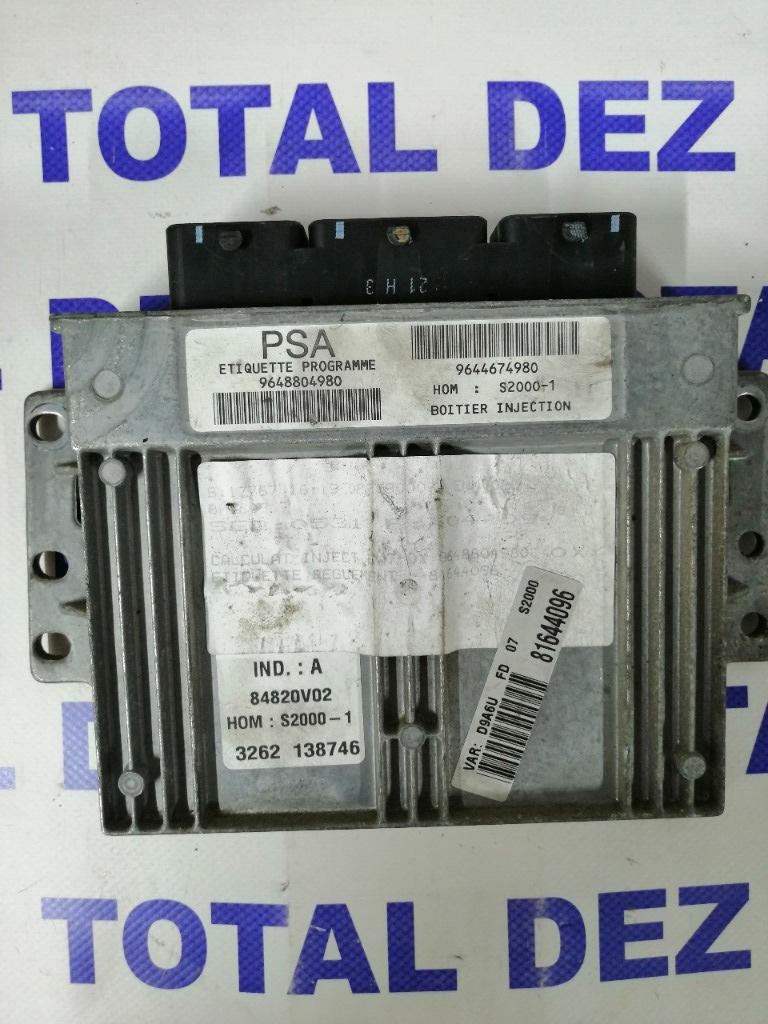 Calculator Motor ECU Citroen C3 I (FC/FN) 1.4 HDi (68 CP) - 9644674980 / 9648804980